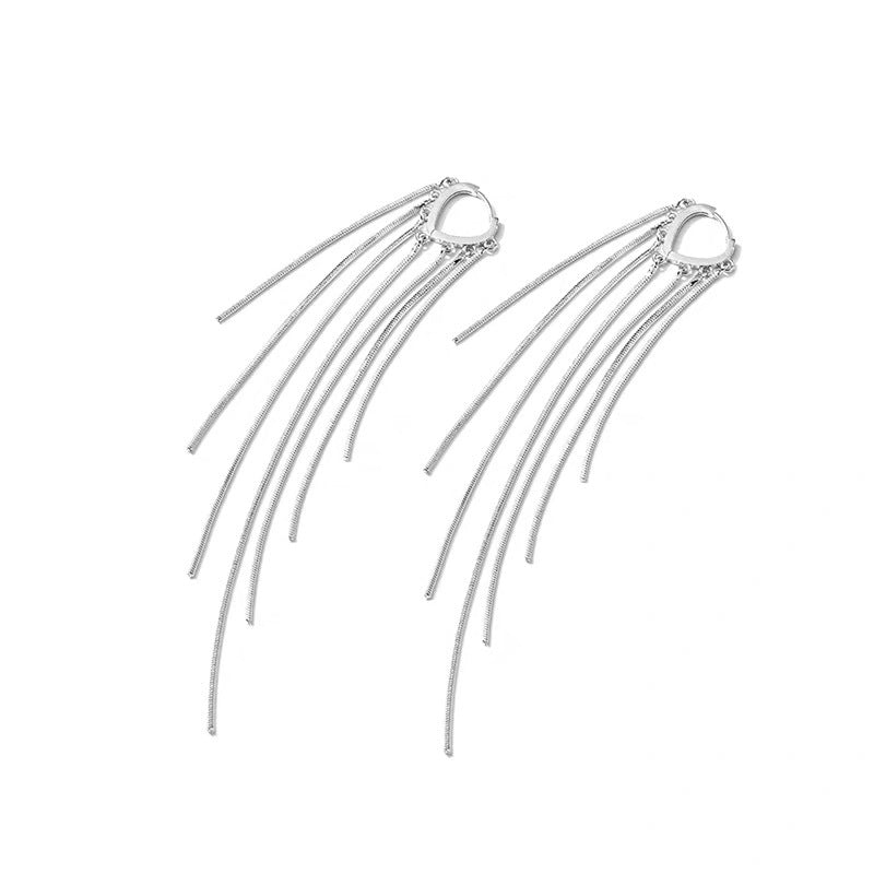 đ„Limited Time 50% Offâš14K Gold Plated Long Tassel Earrings for Women