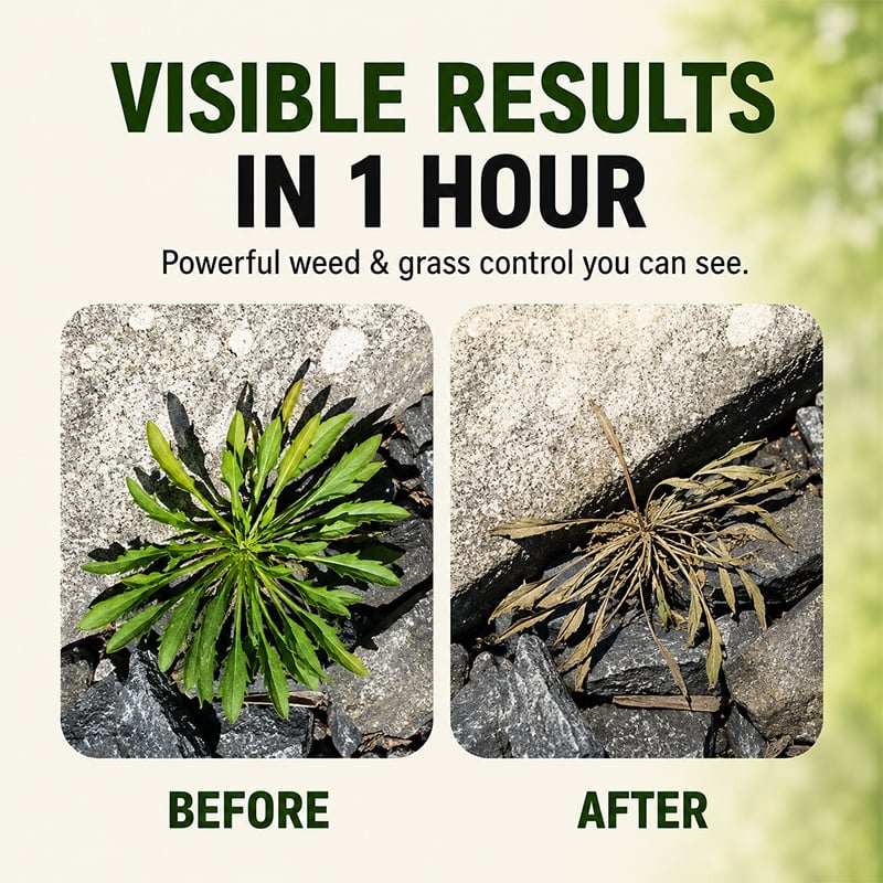 đ„2026 SALE - Fast-Acting Natural Weed & Grass Killer Spray