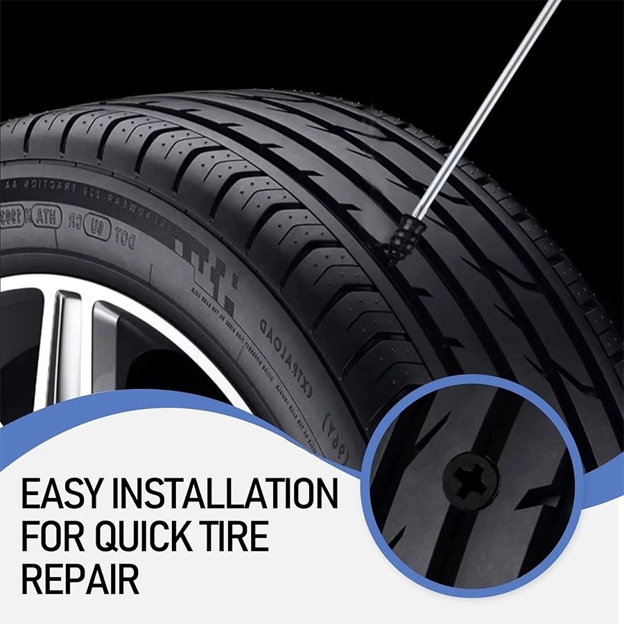 đ„ Last Day 50% OFF đ„ 60PCS Self-Sealing Tire Repair Rubber Nails Kit with 2 Sizes