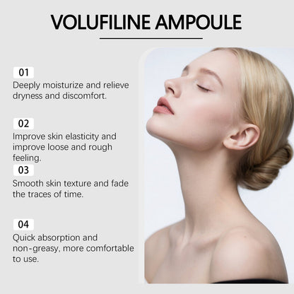 Volufiline 100% Ampoule,Pure Volufiline Serum - DIY Skin Care Booster for Face & Body – Hydrating & Age-Defying Formula for Elevated Resilience (0.33 fl oz)