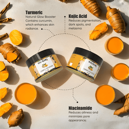 ✨Turmeric Cleansing Exfoliating Pads Facial Cleansing Skincare🫚🌿