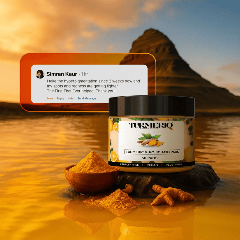 ✨Turmeric Cleansing Exfoliating Pads Facial Cleansing Skincare🫚🌿