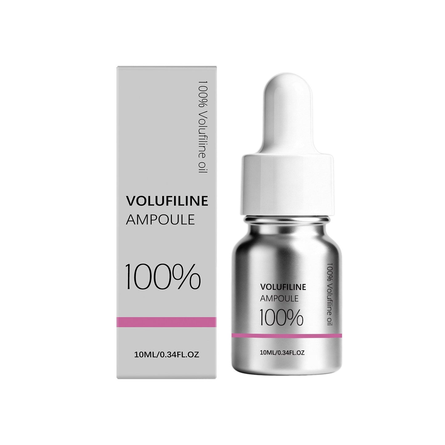 Volufiline 100% Ampoule,Pure Volufiline Serum - DIY Skin Care Booster for Face & Body – Hydrating & Age-Defying Formula for Elevated Resilience (0.33 fl oz)