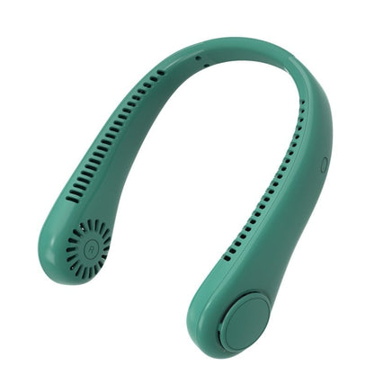 ❄️ Portable Neck Fan - 3-Sec Instant Cooling, 360° Rotating Head, 3-Speed Airflow