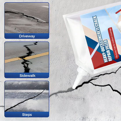 🔥Heavy-Duty Concrete Crack Repair Adhesive| Multi-Surface Gap Filler