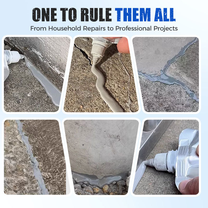 🔥Heavy-Duty Concrete Crack Repair Adhesive| Multi-Surface Gap Filler