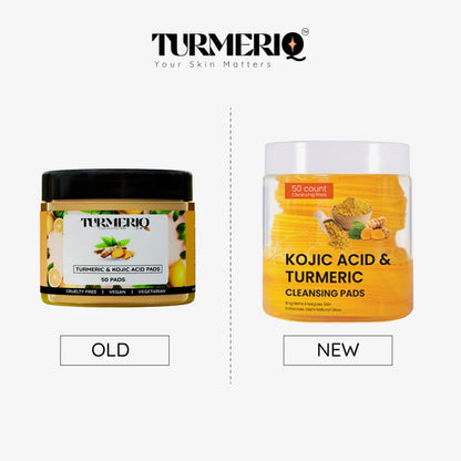 ✨Turmeric Cleansing Exfoliating Pads Facial Cleansing Skincare🫚🌿