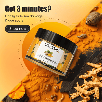 ✨Turmeric Cleansing Exfoliating Pads Facial Cleansing Skincare🫚🌿
