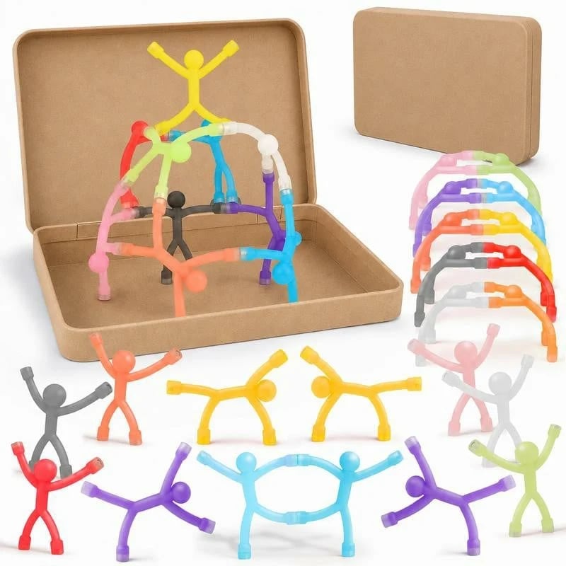 🔥LAST DAY 50% OFF - ✨Unisex Kids' Magnetic Building Set (Set of 10)