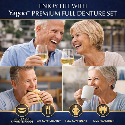 🎁🌎Ends Today: 70% OFF! Yagoo™ Medical Full Denture with Strong Suction^ 🏆 2026 Best Seller