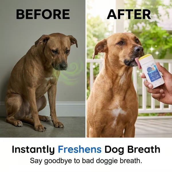 Last Day 50% OFF🔥No-Brush Dog Dental Gel