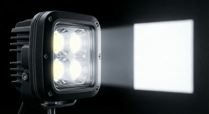 Motorized Remote Control Laser LED Searchlight