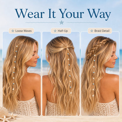 🔥LAST DAY 50% OFF - 🌊⭐Beachy Mermaid Hair Accent
