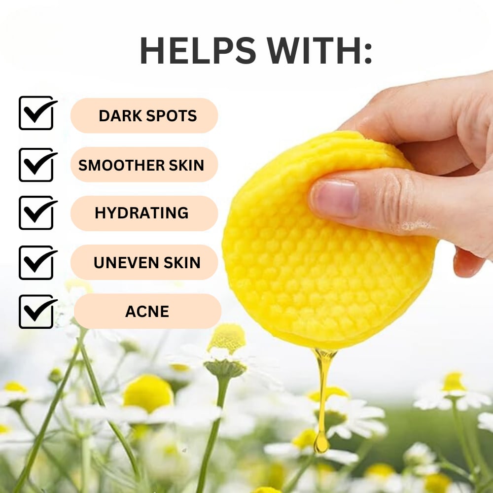 ✨Turmeric Cleansing Exfoliating Pads Facial Cleansing Skincare🫚🌿