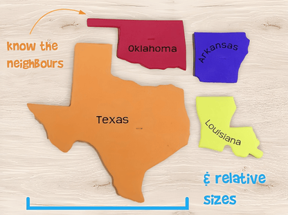 🌍USA & World Map Puzzle with Flags & Capitals 🧩– Educational Geography Jigsaw Toy for Kids Ages 5–12 (STEM Learning Set)