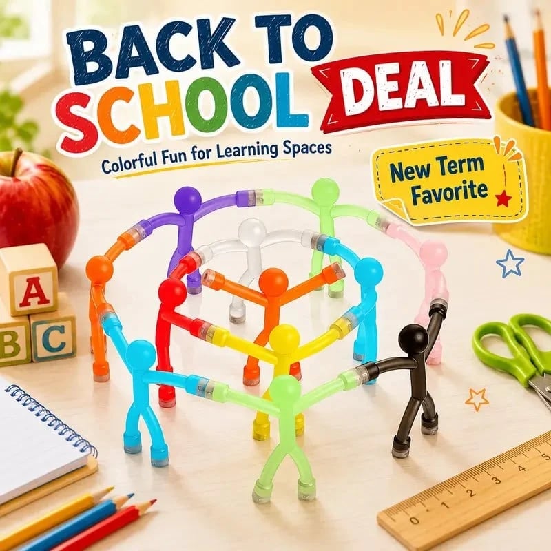 🔥LAST DAY 50% OFF - ✨Unisex Kids' Magnetic Building Set (Set of 10)