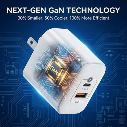 3-in-1 GaN Magnetic Wireless Charger
