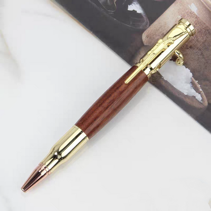 🖊100% Handmade Bolt Action Wooden Bullet PenTM | Crafted From Real Wood & Bullet Casing(Lauren Taylor Handmade®) - BUY 3 FREE SHIPPING