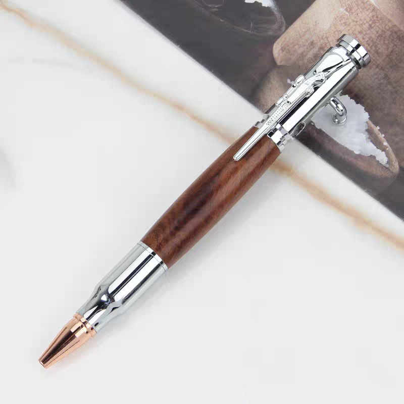 🖊100% Handmade Bolt Action Wooden Bullet PenTM | Crafted From Real Wood & Bullet Casing(Lauren Taylor Handmade®) - BUY 3 FREE SHIPPING