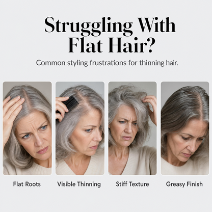 💨🍑Fluffy Hair Shaping Spray‑Lightweight Volumizing Mist